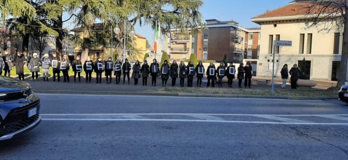Donne in cammino per la pace a Trezzo