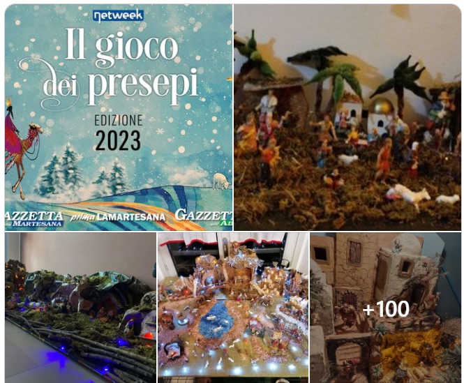 Gioco dei Presepi 2023: c’è tempo sino a mercoledì per votare e vincere!