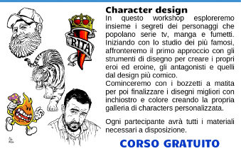 Corsi di disegno e lettering allo Spazio giovani di Inzago