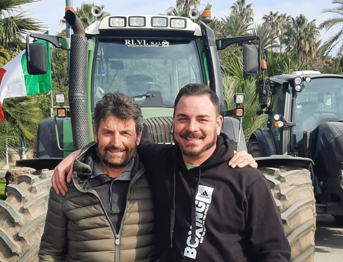 Da Melzo a Sanremo con la protesta dei trattori