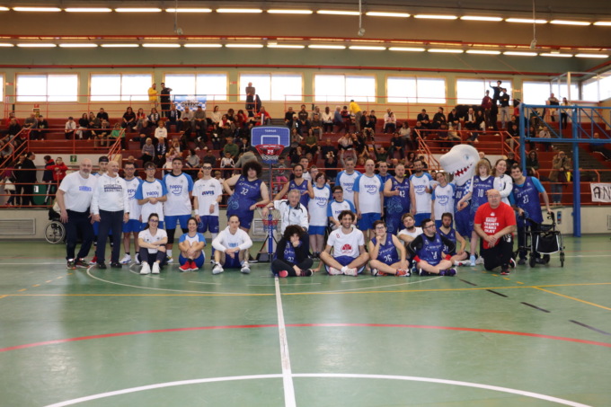 Baskin come l’NBA: duecento persone a Melzo per la partita degli Shark Cernusco