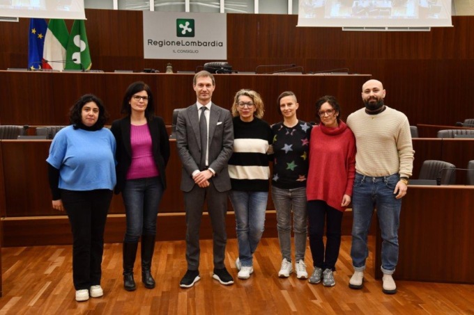 Gli studenti di Brugherio a lezione nel Consiglio regionale della Lombardia