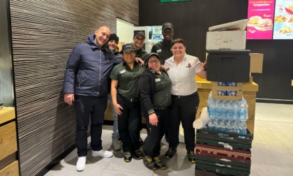 A Segrate McDonald’s e Fondazione Ronald McDonald donano 250 pasti caldi a settimana a chi è in difficoltà