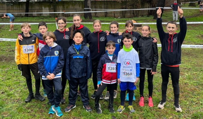 Gsa Brugherio tra indoor, corsa campestre e lanci