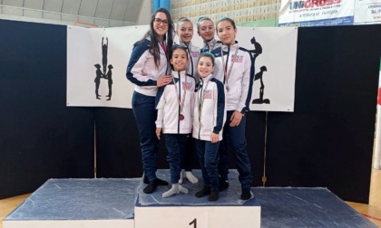 Segrate, grande successo per le ginnaste dell'Asd Nuovo Incontro al campionato italiano a Cesena