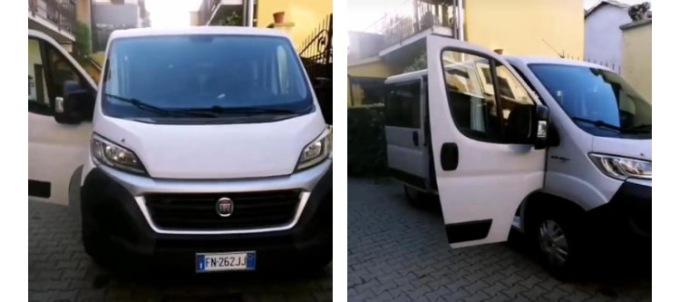 Rubato il furgone della Onlus che addestra i cani per i ragazzi disabili