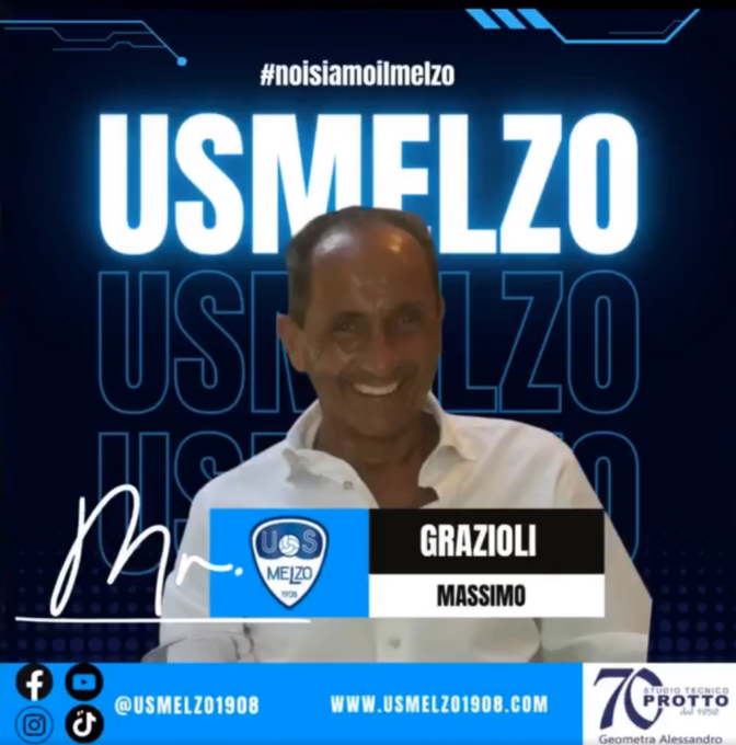 L’Us Melzo 1908 cambia: esonerato mister Grazioli