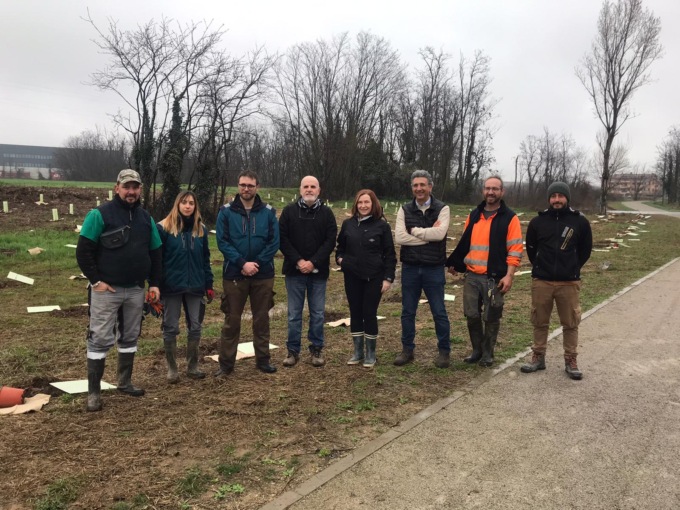 A Basiano il Parco Gura produrrà più ossigeno grazie a 1300 nuove piante