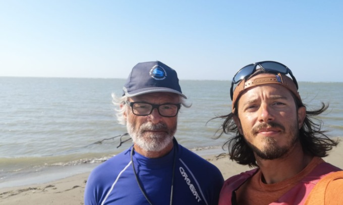Undici giorni in canoa lungo il Po: l’impresa di padre e figlio