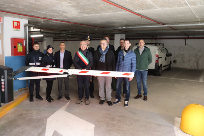 Il parcheggio sotterraneo di Melzo è finalmente attivo: dopo 8 anni è stato riaperto