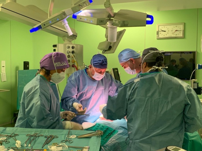 Per la prima volta un paziente operato all’addome con una tecnica innovativa