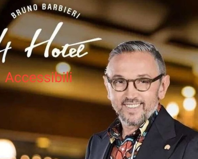 Bruno Barbieri e 4 Hotel, le associazioni: “Si parli anche dell’accessibilità per i disabili”