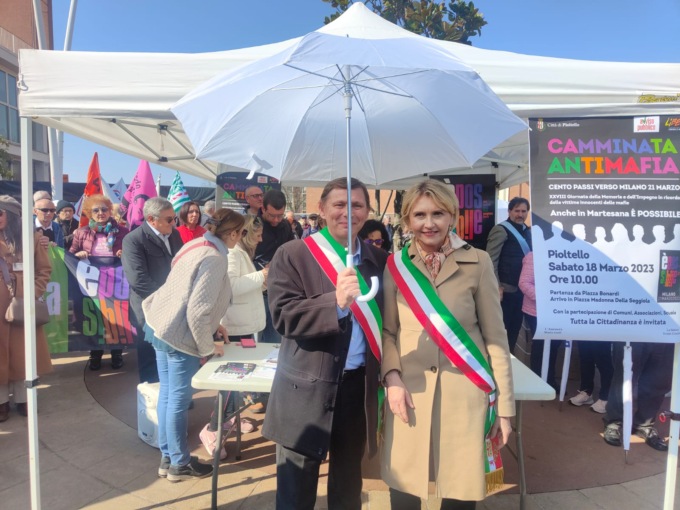 Cento passi verso Roma: da Cologno in cammino per dire “no” alle mafie