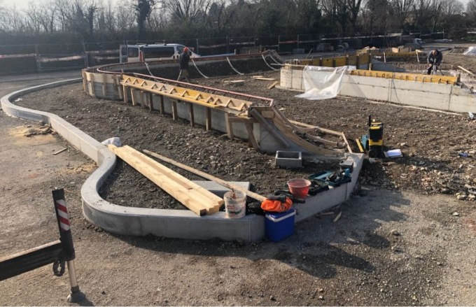 Skatepark a Gorgonzola: riprendono i lavori