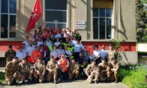 Brugherio, addestramento del Corpo Italiano di Soccorso dell'Ordine di Malta