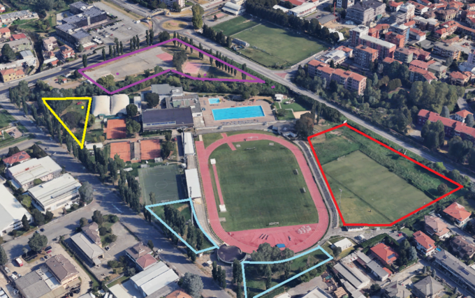 Il sogno del centro sportivo di Melzo: padel, calcio e la casa della ginnastica artistica