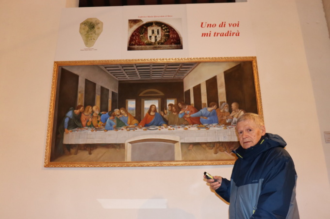 Il Cenacolo di Leonardo in mostra nella chiesa di Melzo che nasconde i suoi enigmi