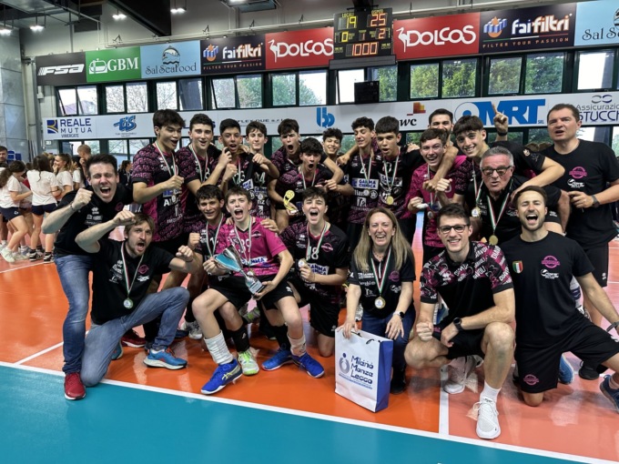 I giovani Diavoli Rosa conquistano un altro oro: Under 15 campione territoriale