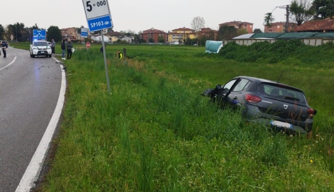 Grave incidente a Inzago, è atterrato anche l’elisoccorso