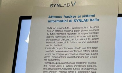 Synlab sotto attacco hacker, laboratori anche in Martesana