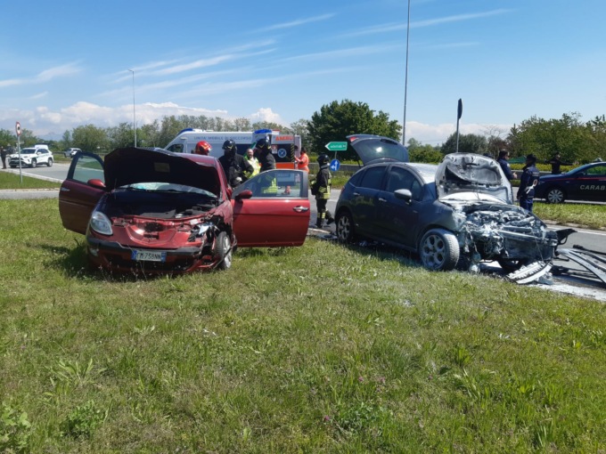 Ancora un impressionante incidente a Masate, lungo la Sp 179