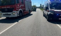 Brugherio, incidente in viale Lombardia: intervengono i Vigili del fuoco