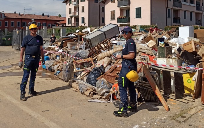 Proseguono i lavori post alluvione a Gessate e Villa Fornaci