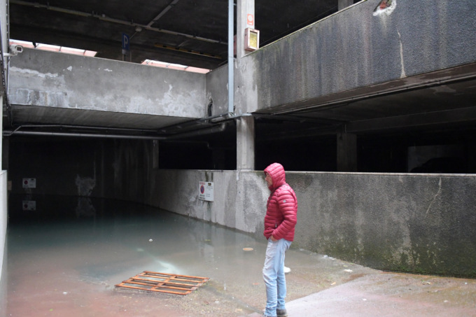 La falda sale a Segrate e il centro direzionale finisce sott’acqua