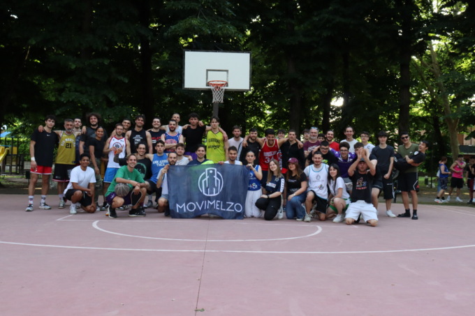 Parco “invaso” da centinaia di ragazzi: successo per il 3vs3 di MoviMelzo