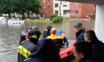 Pioggia incessante, situazione critica: Protezione civile in azione nella Città metropolitana di Milano