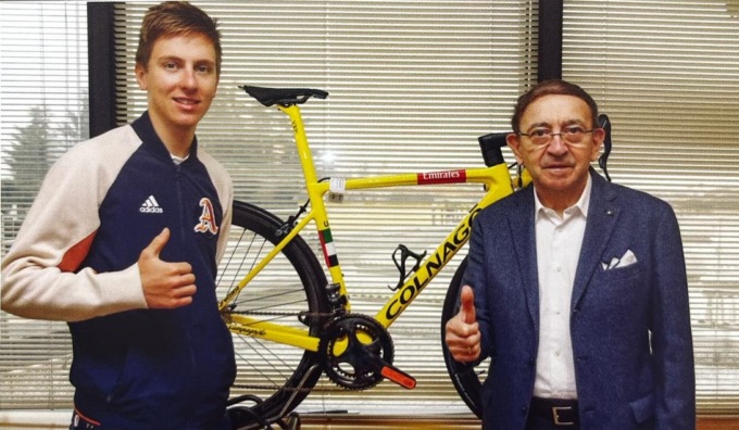 Giro d’Italia 2024, Ernesto Colnago incorona Tadej Pogacar: “Darà spettacolo”