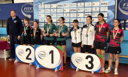 Tennistavolo, buoni risultati ai Campionati italiani giovanili per il team di Ascatt