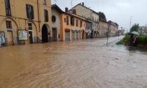 Maltempo, strade come fiumi a Gessate e Bellinzago: video e foto del disastro