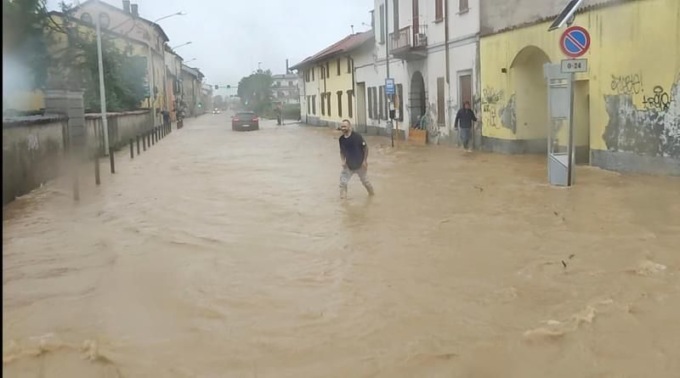 Maltempo, cinquanta persone evacuate a Bellinzago e 20 a Gessate
