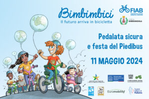 Bimbimbici a Gorgonzola: pedalata sicura e festa del Piedibus sabato 11 maggio 2024