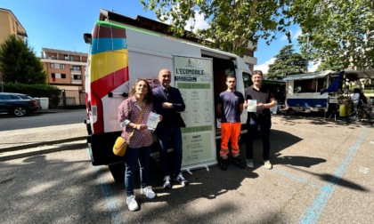 A Cernusco sul Naviglio è arrivata l'Ecomobile: ecco cosa può essere conferito