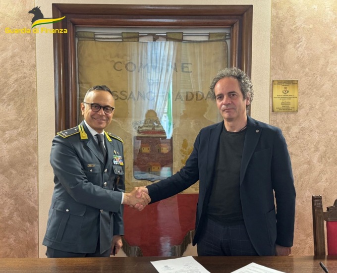 Guardia di finanza e Comune di Cassano insieme per la tutela dei fondi del Pnrr