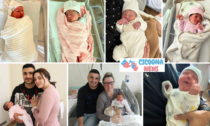 Nove nascite in sette giorni! Straordinari per la cicogna all'ospedale di Melzo