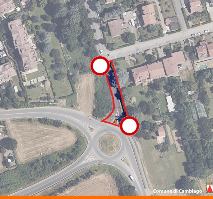 Cambiago, lunedì parte il cantiere per la realizzazione del nuovo tratto ciclopedonale lungo via Oberdan