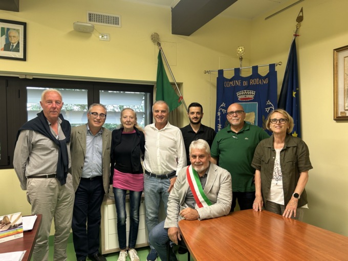 Il primo Consiglio comunale a Rodano: il sindaco Rodolfo Corazzo ha nominato gli assessori