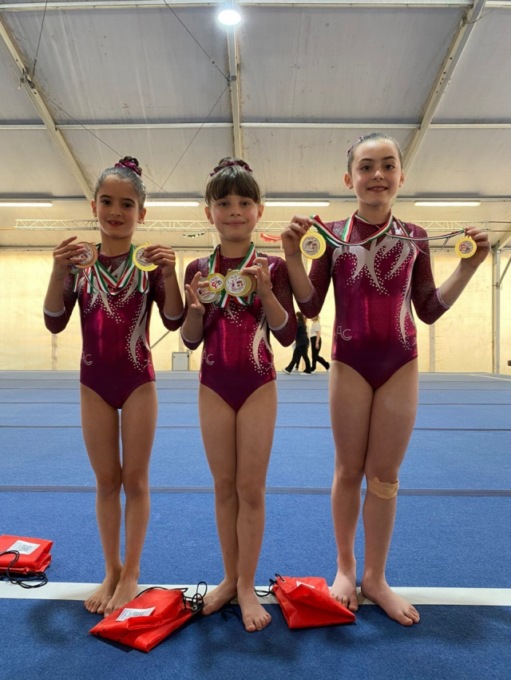 Pioggia di medaglie per la Ginnastica Artistica di Cassina de’ Pecchi alle finali nazionali