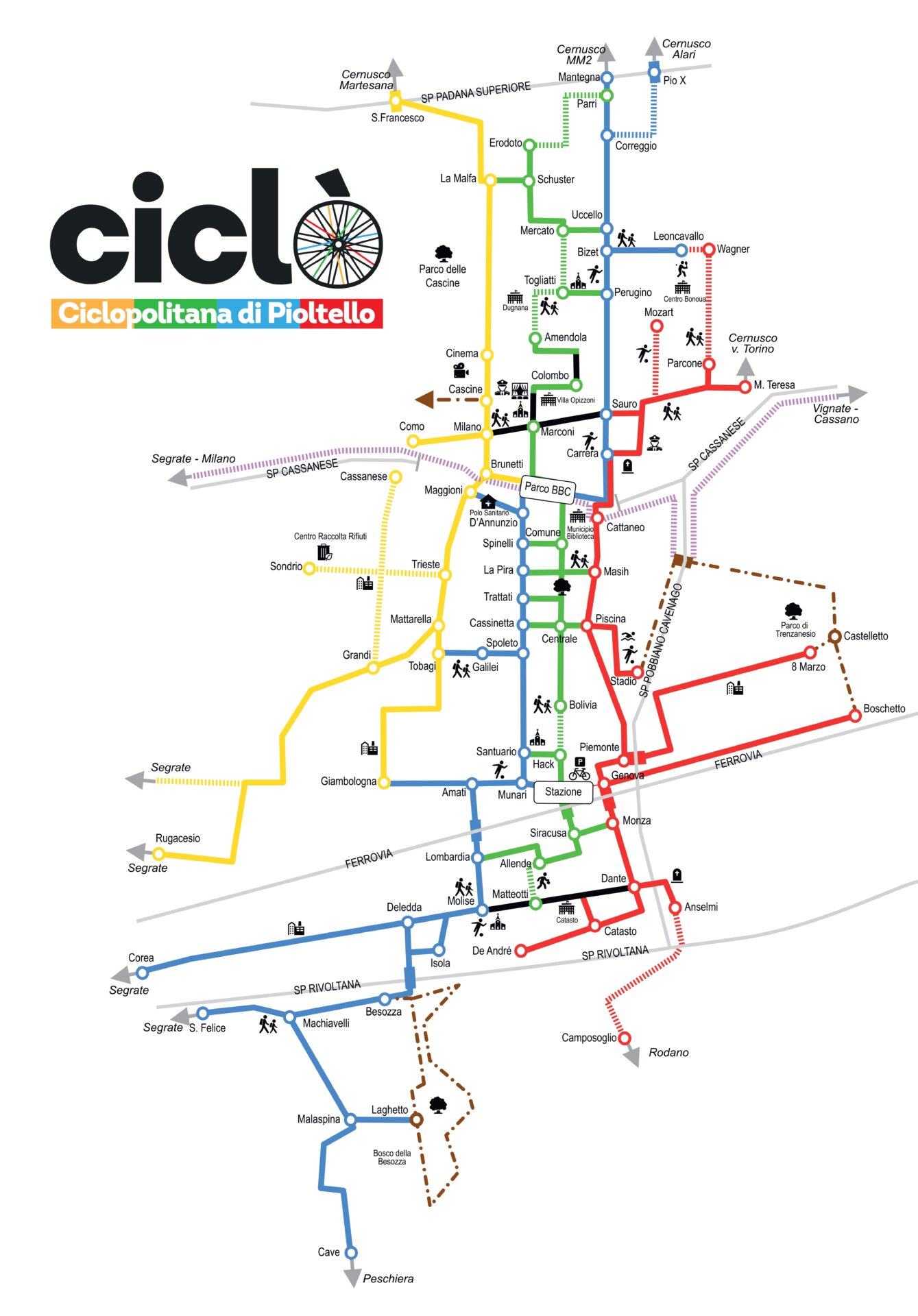 Mappa Ciclopolitana Pioltello_page-0001