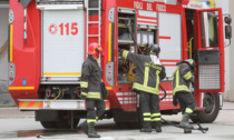 Auto in fiamme sull'autostrada A4, intervento dei Vigili del fuoco