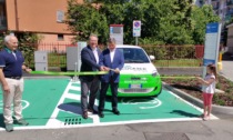 Inaugurata a Vignate la prima colonnina di ricarica di Cogeser per la mobilità elettrica