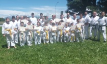 Nuove cinture nere e colorate in palestra, le foto degli esami degli allievi di karate della Club KB di Cambiago