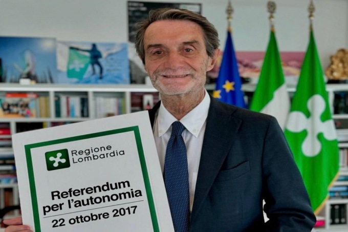 Autonomia differenziata, Fontana: “Lombardia correrà ancora più veloce”