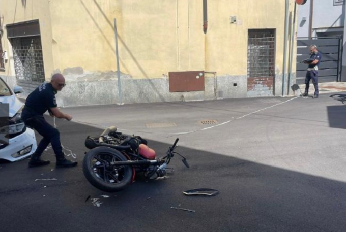 Incidente a Rivolta, ferito un motociclista di Cassano d’Adda