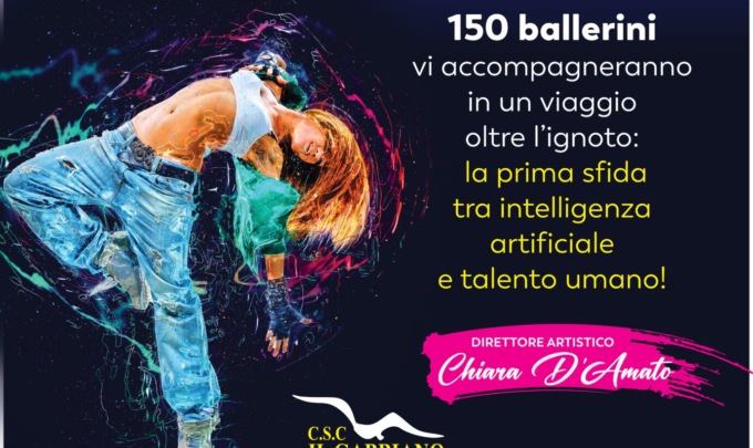 Ben 150 ballerini dell’associazione Il Gabbiano di Pioltello sul palco