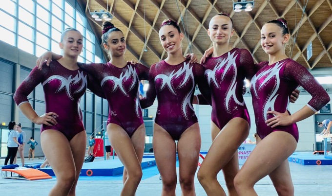 Titolo nazionale per la Ginnastica artistica Cassina de’ Pecchi