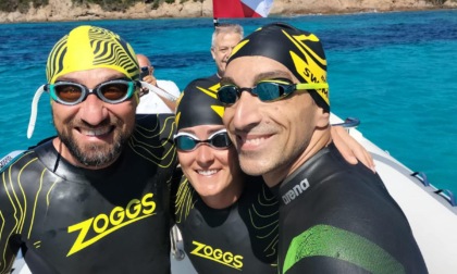 Hanno attraversato a nuoto le Bocche di Bonifacio: sfida vinta per Alessandro, Elisa e Alberto
